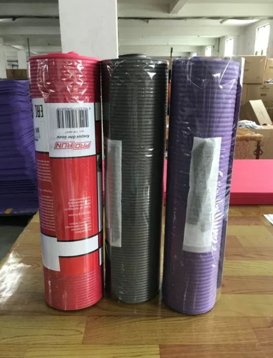 Striped Yoga Mat