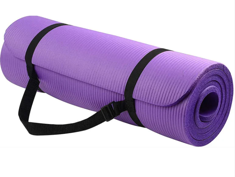 Striped Yoga Mat